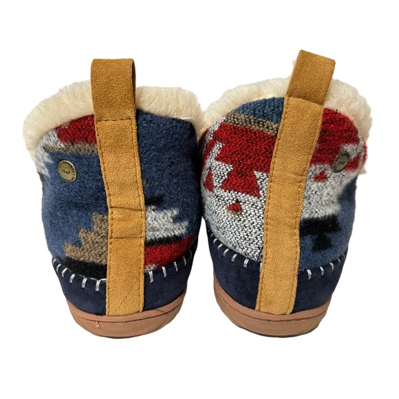 Dearfoams Aztec Bootie Slippers 7-8 - Picture 3 of 7